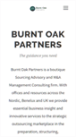 Mobile Screenshot of burntoak-partners.com